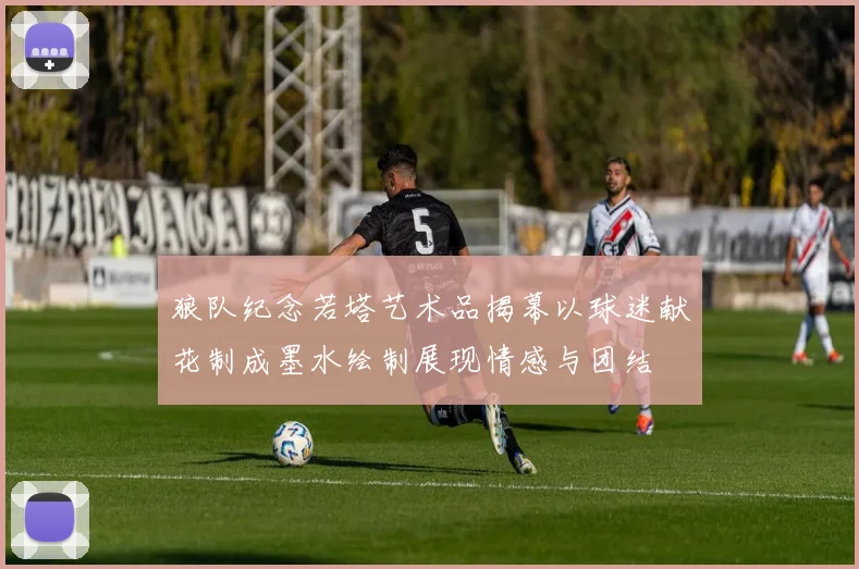 狼队纪念若塔艺术品揭幕以球迷献花制成墨水绘制展现情感与团结